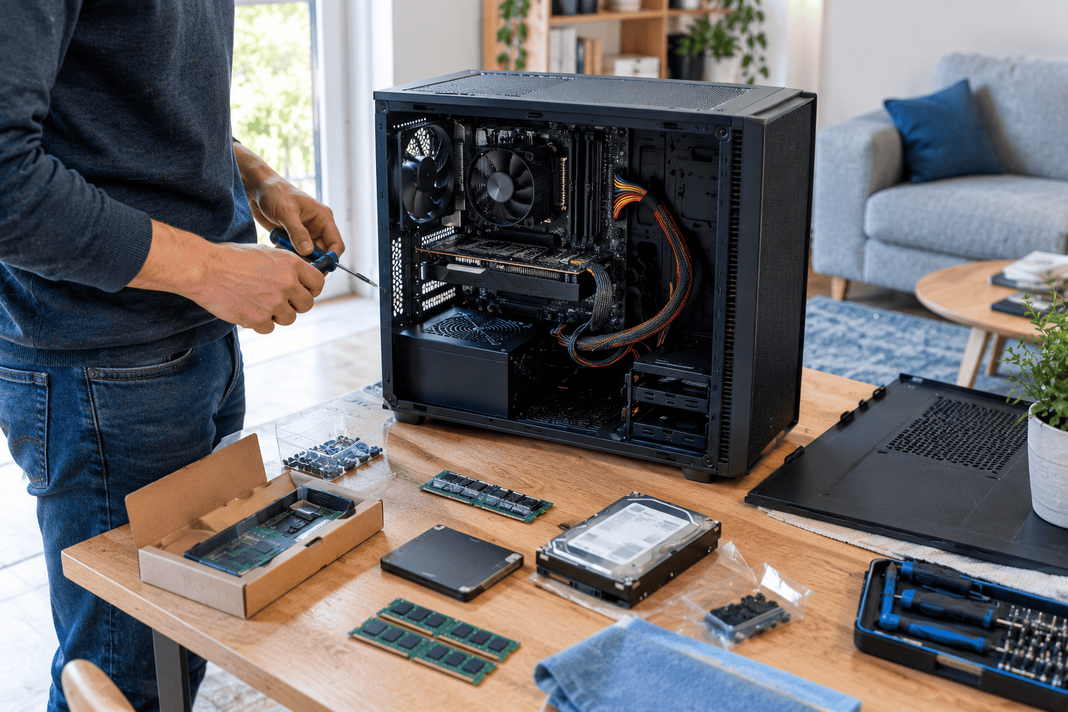 Dépannage informatique pour particuliers