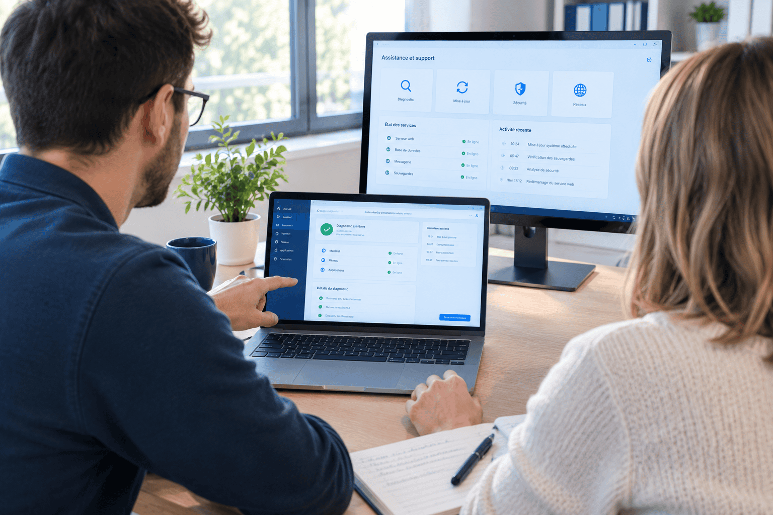 Support informatique entreprise à Marcoussis