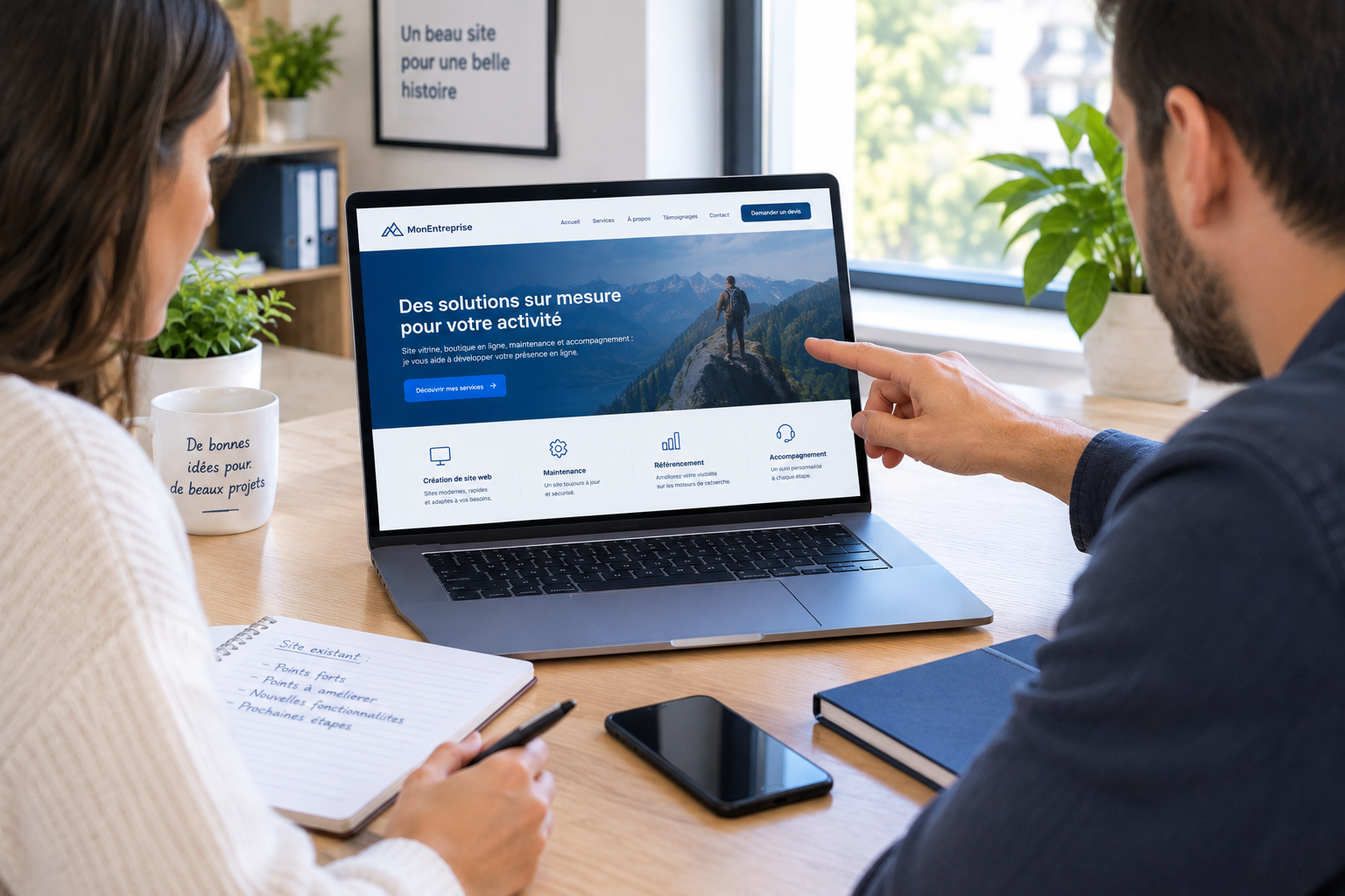 Refonte site internet moderne et responsive