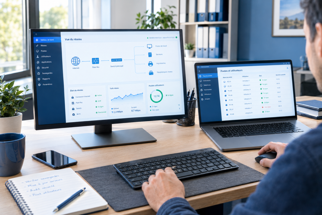 Support informatique entreprise à Marcoussis